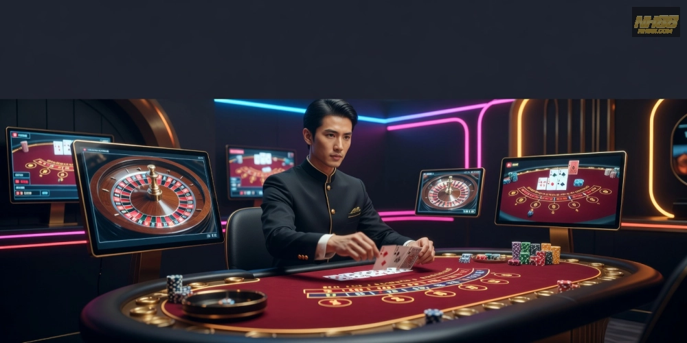 Khám phá khái niệm live casino online nh88 với dealer thực tế và công nghệ hiện đại