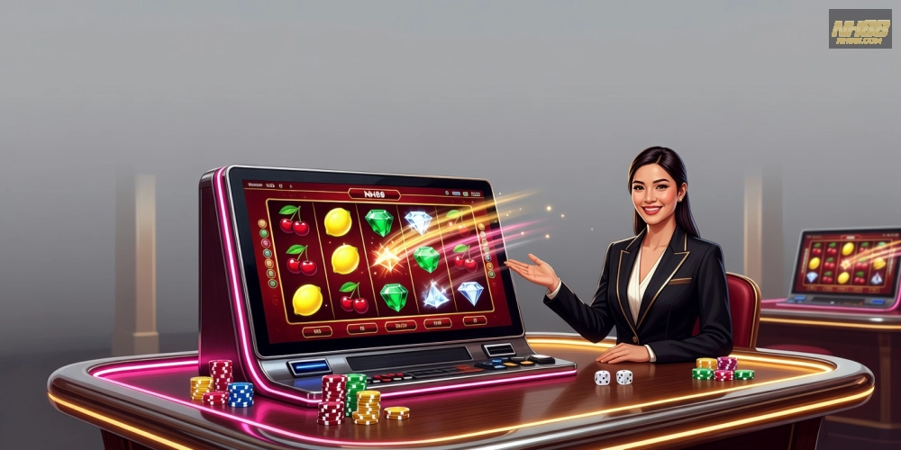 Khám phá khái niệm live casino slot games nh88 với dealer thực tế và jackpot hấp dẫn