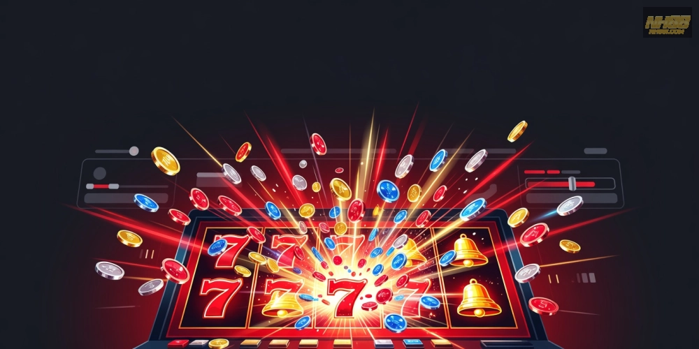 Hình minh họa cơ bản về trò chơi nổ hũ nh88 với jackpot lớn