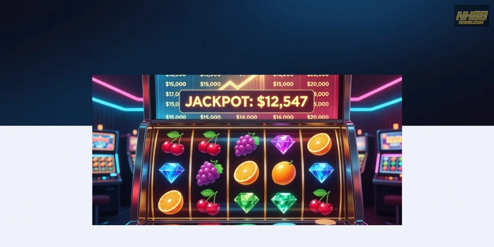 Minh họa khái niệm nổ hũ uy tín trên nền tảng NH88 với giao diện game hấp dẫn